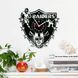 Настінний вініловий годинник Лас-Вегас Рейдерс, діаметр 30см Vinyl-Clock-Raiders-1 фото 2