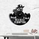 Настінний вініловий годинник Red Dead Redemption, діаметр 30см Vinyl-Clock-Red Dead Redemption-2 фото 2