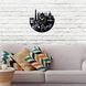 Wall Vinyl Record Clock Paris 12" 13-1-1 photo 2