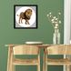 Vinyl Record Decor in a Wooden Frame Lion 14" UF-Frame-Lion-1 photo 3