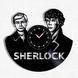 Настінний вініловий годинник Шерлок, діаметр 30см Vinyl-Clock-M-Sherlock-3 фото