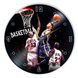 Wall Vinyl Record Clock Basketball 12" UF-Clock-Basketball-2 photo