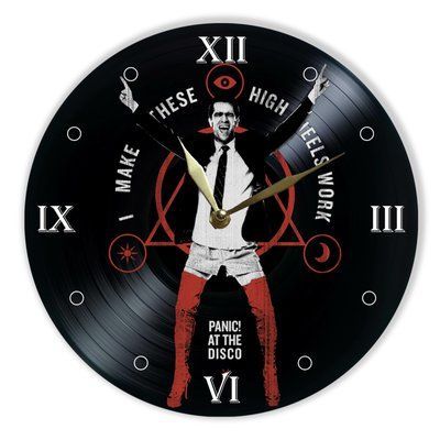 Wall Vinyl Record Clock Panic at the Disco 12" UF-Clock-Panic at the Disco-4 photo