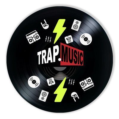 Vinyl Record Decor Trap 12" 606-3-1 photo