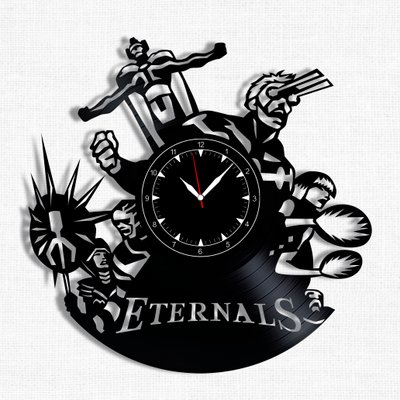 Wall Vinyl Record Clock Eternals 12" Vinyl-Clock-Eternals-1 photo