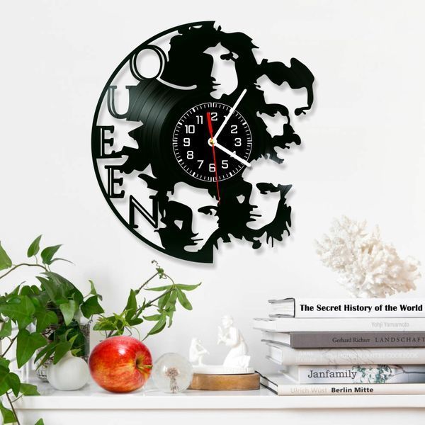 Wall Vinyl Record Clock Queen 12" Vinyl-Clock-Queen-2 photo