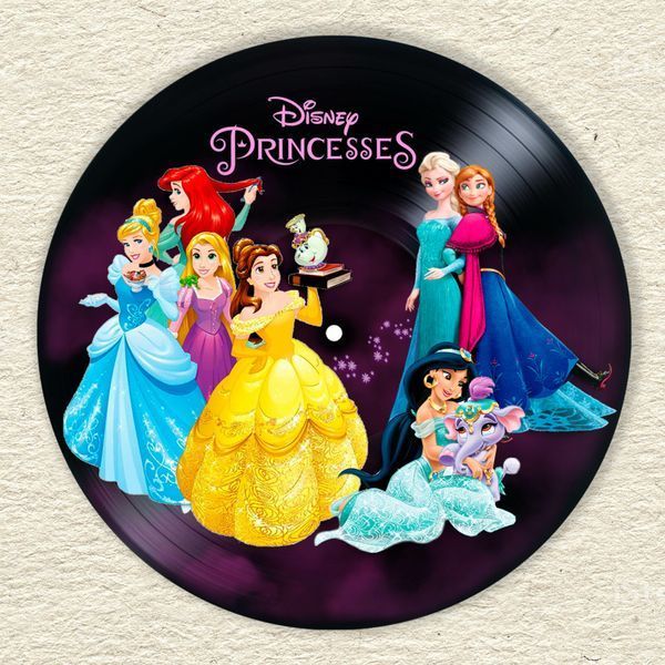 Vinyl Record Decor Disney Princess 12" 922-3-1 photo