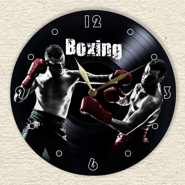 Wall Vinyl Record Clock Boxing 12" UF-Clock-Boxing-1 photo