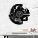 Настінний вініловий годинник Зоряні війни, діаметр 30см Vinyl-Clock-Star Wars-3 фото 2