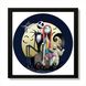 Vinyl Record Decor in a Wooden Frame Nightmare Before Christmas 14" UF-Frame-Nightmare Before Christmas-3 photo 1