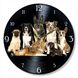 Wall Vinyl Record Clock Dogs 12" UF-Clock-Dogs-2 photo