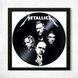 Vinyl Record Decor in a Wooden Frame Metallica 14" 556-4-3 photo