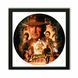 Vinyl Record Decor in a Wooden Frame Indiana Jones 14" 738-4-1 photo 1