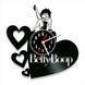 Wall Vinyl Record Clock Betty Boop 12" Vinyl-Clock-M-Betty Boop-3 photo
