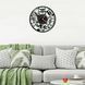 Wall Vinyl Record Clock Cats 12" 71-1-1 photo 2
