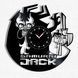 Настінний вініловий годинник Самурай Джек, діаметр 30см Vinyl-Clock-C-Samurai Jack-1 фото 1