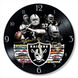 Wall Vinyl Record Clock Raiders 12" UF-Clock-Raiders-2 photo 1