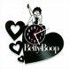 Wall Vinyl Record Clock Betty Boop 12" Vinyl-Clock-M-Betty Boop-3 photo