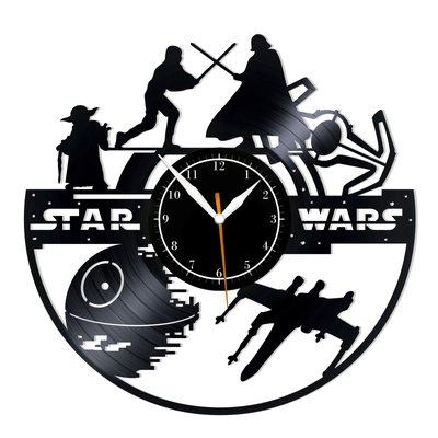 Wall Vinyl Record Clock Star Wars 12" Vinyl-Clock-Star Wars-4 photo