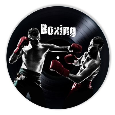 Vinyl Record Decor Boxing 12" UF-Decor-Boxing-1 photo