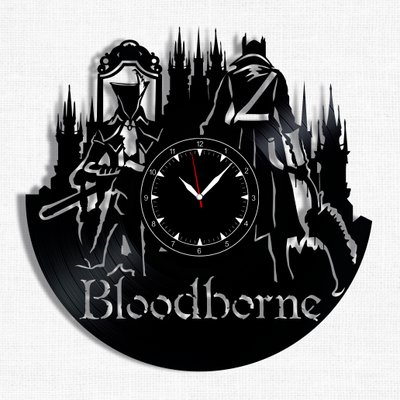 Wall Vinyl Record Clock Bloodborne 12" Vinyl-Clock-Bloodborne-1 photo