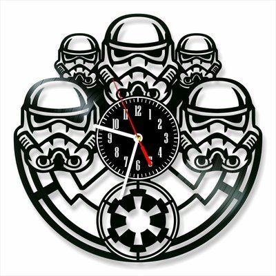 Wall Vinyl Record Clock Star Wars 12" 143-1-14 photo