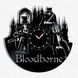 Настінний вініловий годинник Bloodborne, діаметр 30см Vinyl-Clock-Bloodborne-1 фото 1