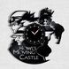 Wall Vinyl Record Clock Howl's Moving Castle 12" Vinyl-Clock-Howl's Moving Castle-2 photo 1