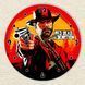 Настінний вініловий годинник Red Dead Redemption, діаметр 30см UF-Clock-Red Dead Redemption-2 фото 3