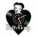 Wall Vinyl Record Clock Betty Boop 12" Vinyl-Clock-M-Betty Boop-3 photo