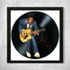 Vinyl Record Decor in a Wooden Frame Chuck Berry 14" UF-Frame-Chuck Berry-1 photo 1