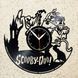 Настінний вініловий годинник Скубі-Ду, діаметр 30см Vinyl-Clock-C-Scooby Doo-3 фото 3