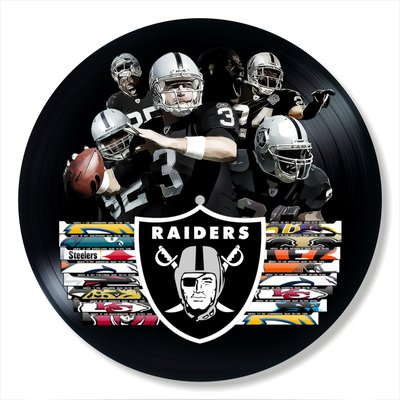 Vinyl Record Decor Raiders 12" UF-Decor-Raiders-2 photo