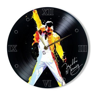 Wall Vinyl Record Clock Queen 12" UF-Clock-Queen-4 photo