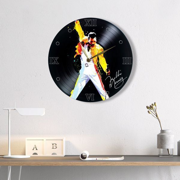 Wall Vinyl Record Clock Queen 12" UF-Clock-Queen-4 photo
