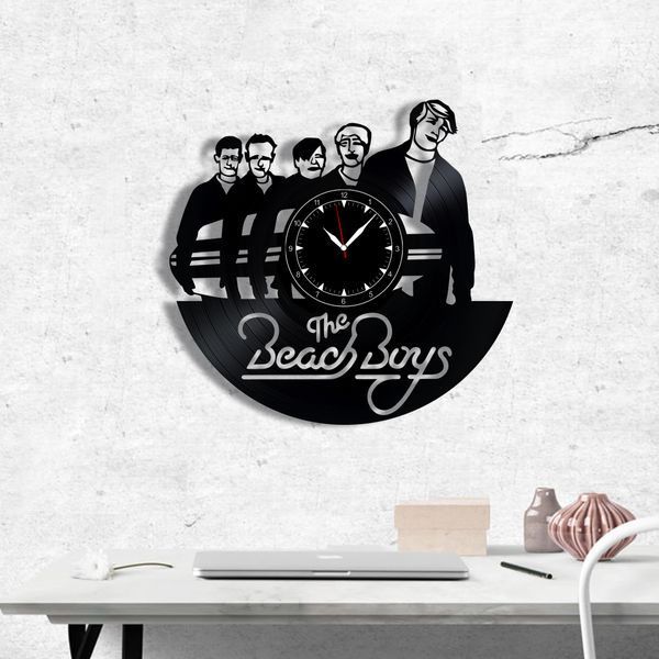 Wall Vinyl Record Clock The Beach Boys 12" Vinyl-Clock-The Beach Boys-1 photo