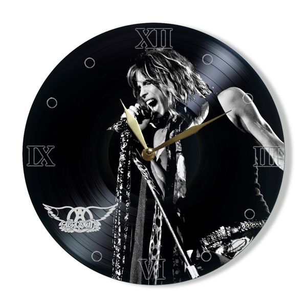 Wall Vinyl Record Clock Aerosmith 12" UF-Clock-Aerosmith-2 photo