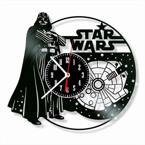 Wall Vinyl Record Clock Star Wars 12" Vinyl-Clock-Star Wars-5 photo