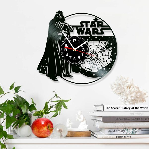 Wall Vinyl Record Clock Star Wars 12" Vinyl-Clock-Star Wars-5 photo