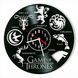 Настінний вініловий годинник Гра престолів, діаметр 30см Vinyl-Clock-M-Game of Thrones-10 фото