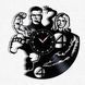 Настінний вініловий годинник Фантастична четвірка, діаметр 30см Vinyl-Clock-Fantastic Four-1 фото 1