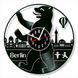 Wall Vinyl Record Clock Berlin 12" 14-1-1 photo 1
