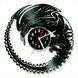 Настінний вініловий годинник Інопланетянин, діаметр 30см Vinyl-Clock-M-Alien-3 фото