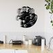 Настінний вініловий годинник Фантастична четвірка, діаметр 30см Vinyl-Clock-Fantastic Four-1 фото 3