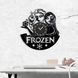 Настінний вініловий годинник Крижане серце, діаметр 30см Vinyl-Clock-C-Frozen-1 фото 2