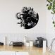 Настінний вініловий годинник CODA, діаметр 30см Vinyl-Clock-CODA-1 фото 3