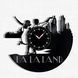 Настінний вініловий годинник Ла-Ла Ленд, діаметр 30см Vinyl-Clock-M-La La Land-2 фото 1