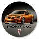 Настінний вініловий декор Pontiac G8, діаметр 30см 229-3-1 фото 1