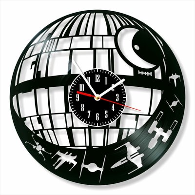 Wall Vinyl Record Clock Star Wars 12" Vinyl-Clock-Star Wars-6 photo