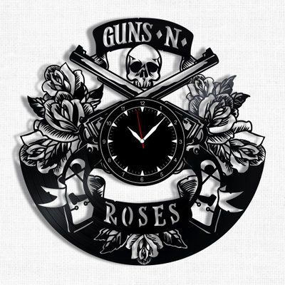 Wall Vinyl Record Clock Guns N' Roses 12" Vinyl-Clock-Guns N' Roses-1 photo